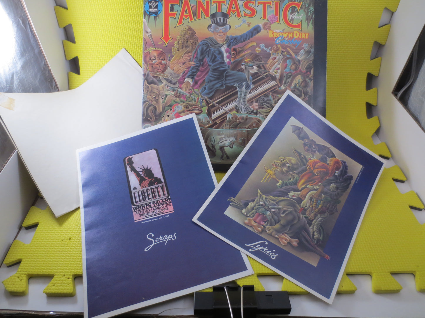 ELTON JOHN, Captain FANTASTIC, Elton John Record, Elton John Album, Elton John Lp, Vinyl Records, Vinyl, lps, Vintage Records, 1975 Records