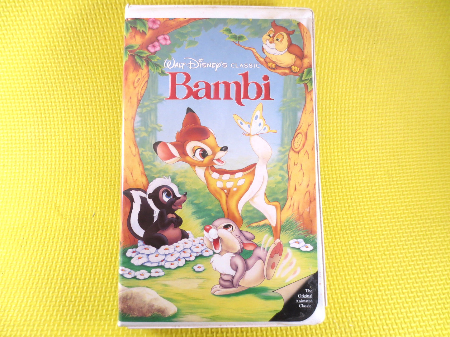 BAMBI, Rare Vhs 942, Black DIAMOND Label, Walt Disney Vhs, Kids Vhs, Walt Disney Film, Classic Kids Vhs, Walt Disney Movie, Disneyland Movie
