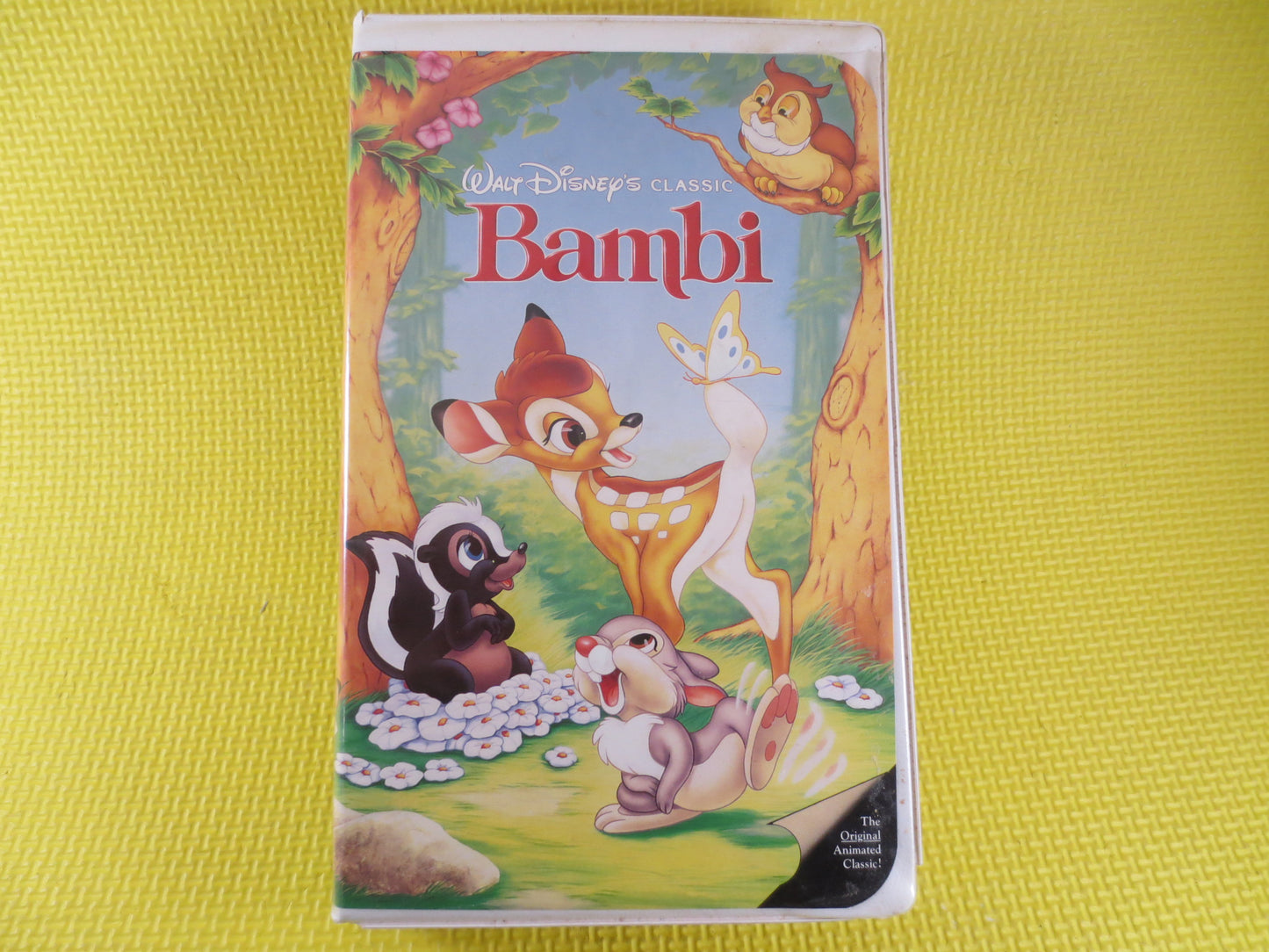 BAMBI, Rare Vhs 942, Black DIAMOND Label, Walt Disney Vhs, Kids Vhs, Walt Disney Film, Classic Kids Vhs, Walt Disney Movie, Disneyland Movie