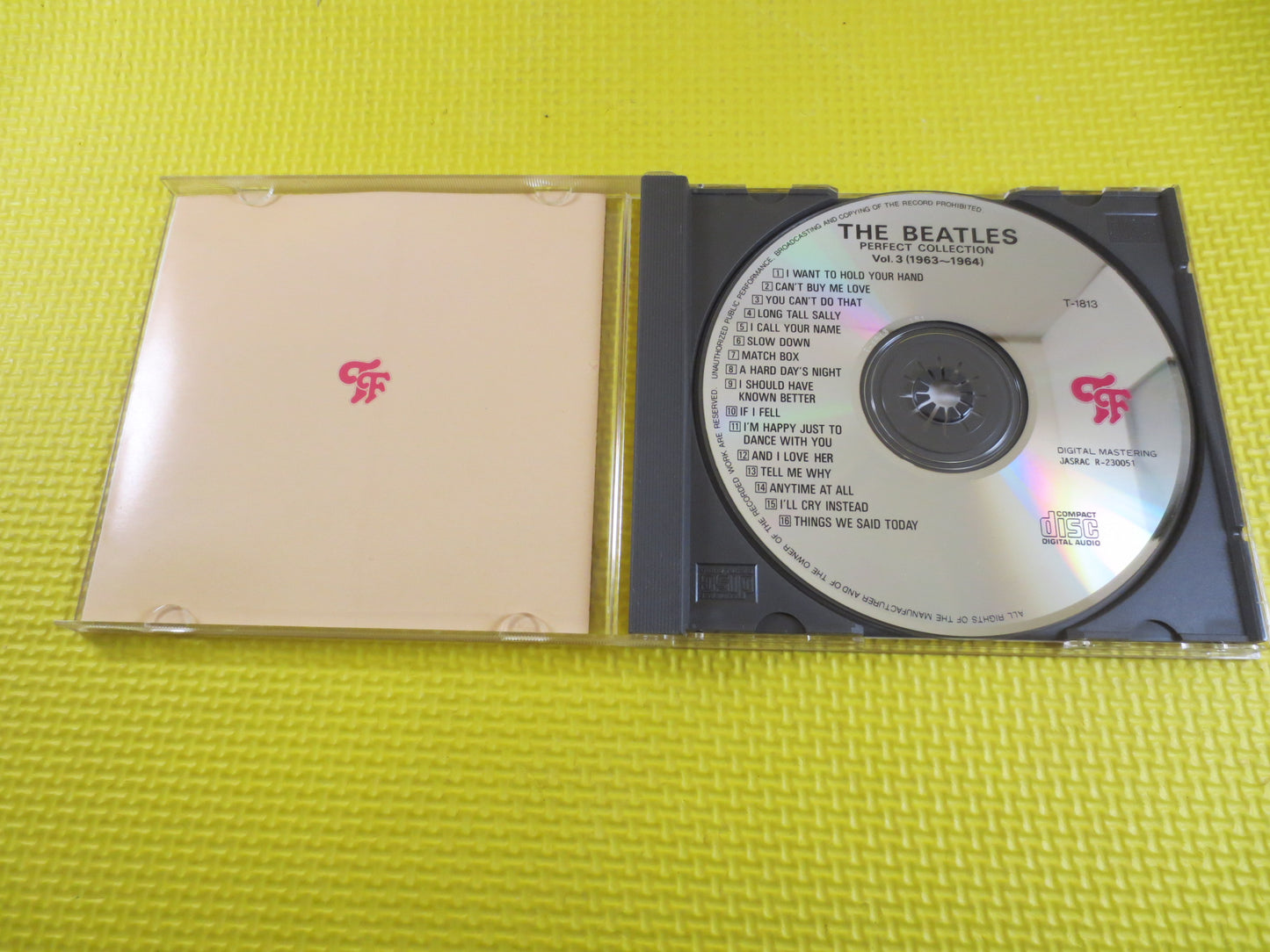 The BEATLES, PERFECT Collection, Vol 3, The BEATLES Cd, Japan Cd, Beatles Lp, Beatles Album, John Lennon Cd, Vintage Cd, 1987 Compact Disc