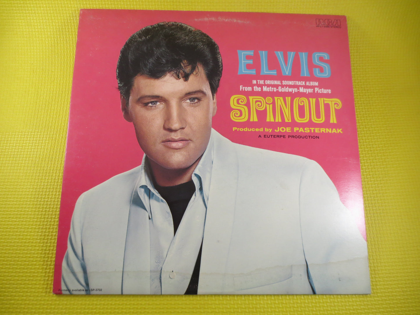 ELVIS PRESLEY, SPINOUT, Elvis Record, Elvis Vinyl, Elvis Lp, Elvis Album, Elvis Soundtrack, Movie Soundtrack, Vintage Records, 1966 Records
