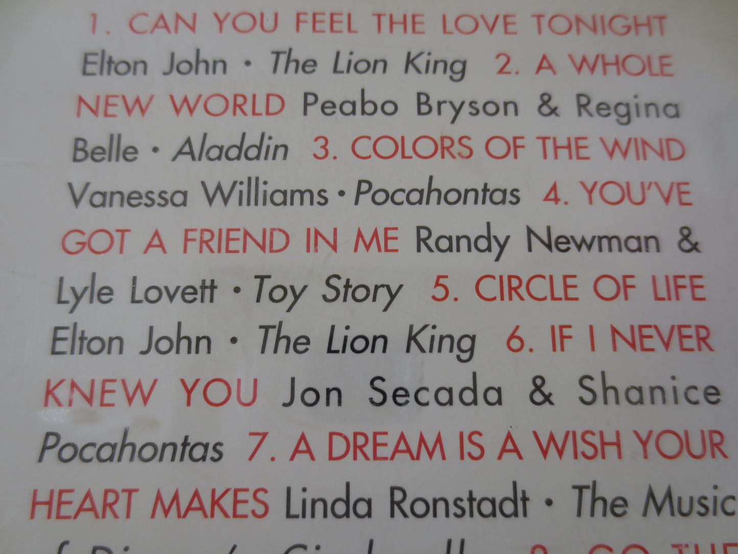 Walt DISNEY Cd, DISNEY Hits, DISNEY Songs, Lion King Songs, Disney Music, Disney Movie Music, Childrens Cd, Vintage Cd, 1998 Compact Disc