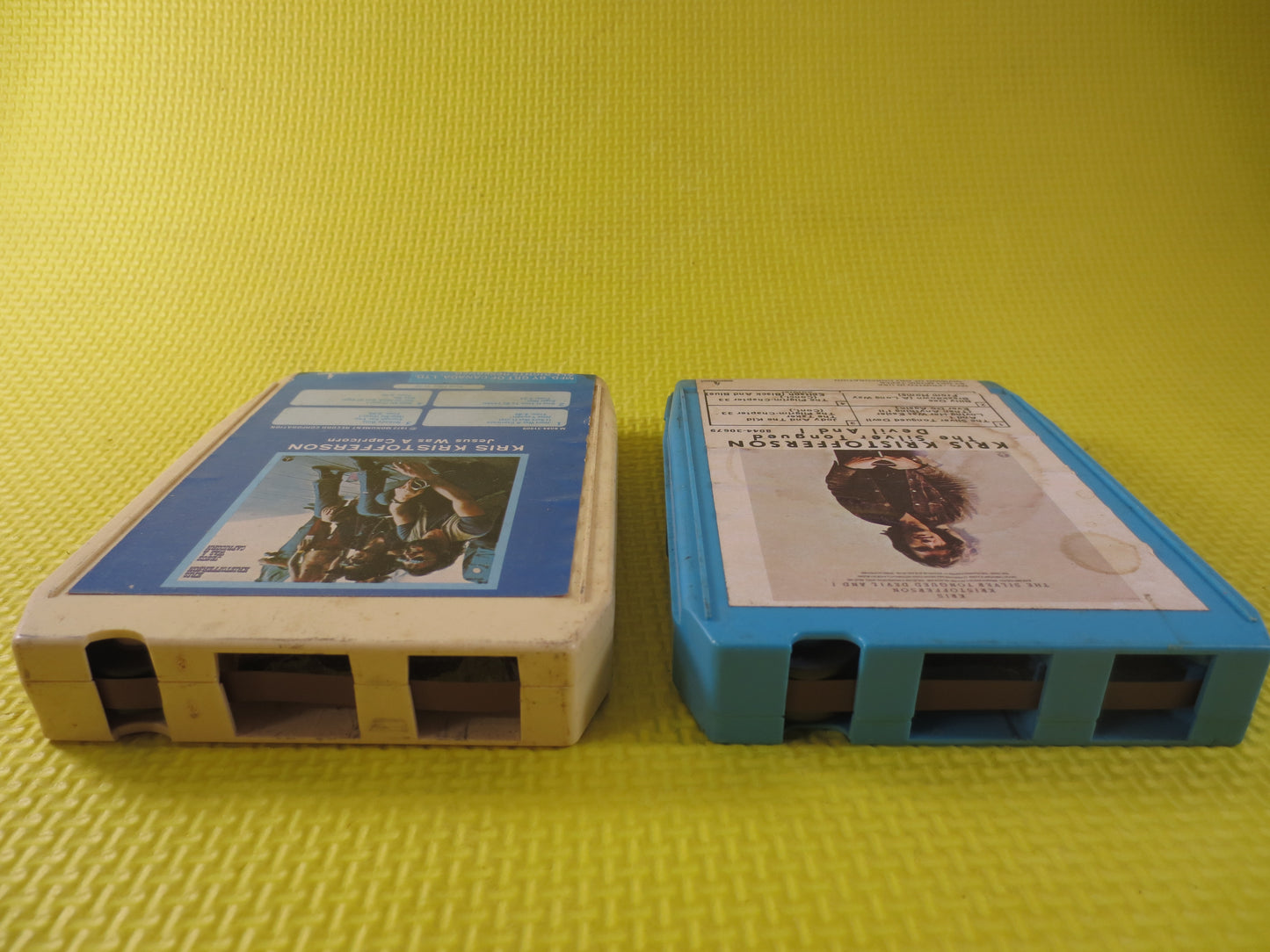 KRIS KRISTOFFERSON, JESUS, Silver Tongued Devil, 8-Track Tape, Greatest Hits, Tapes, Tape, 8 Track Cassette, Country 8-Track, 1972 8-Track
