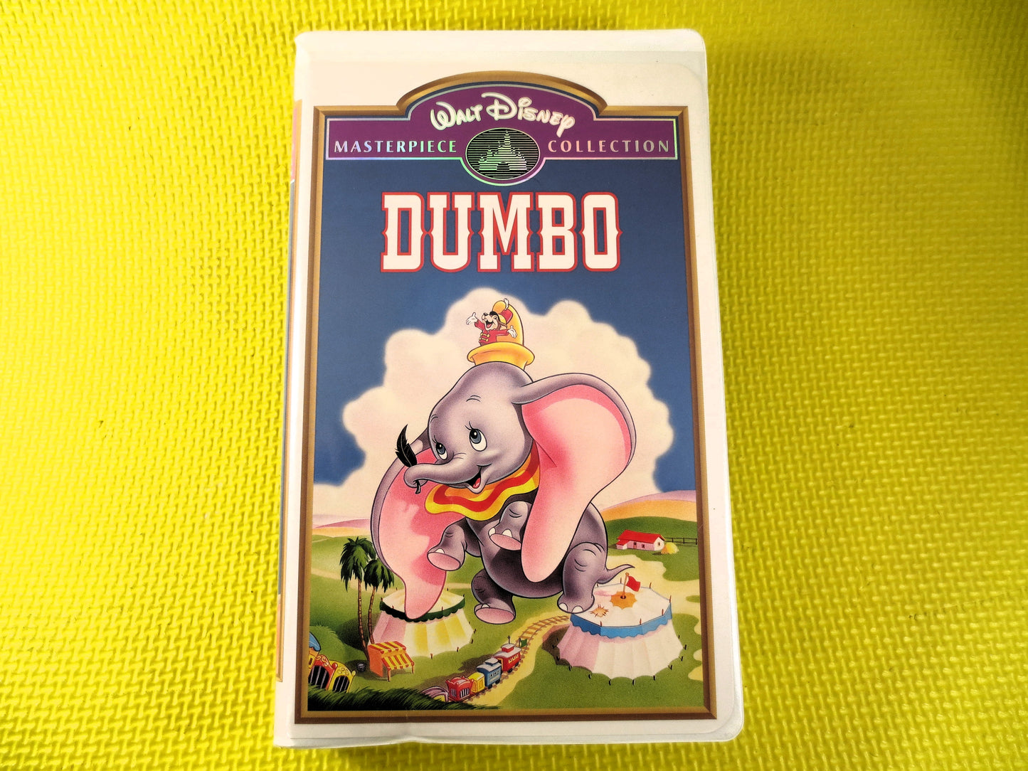 DUMBO, Rare Vhs 024, DUMBO Video, DUMBO Vhs, Walt Disney Vhs, Dumbo Movie, Disney Classic Vhs, Disney Vhs, Disney Movies, Dumbo Cartoon, Vhs