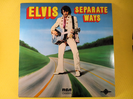 ELVIS PRESLEY, SEPARATE Ways, Elvis Record, Elvis Album, Elvis Lp, Elvis Vinyl,  Elvis Presley Lp, Vintage Records, 1972 Record