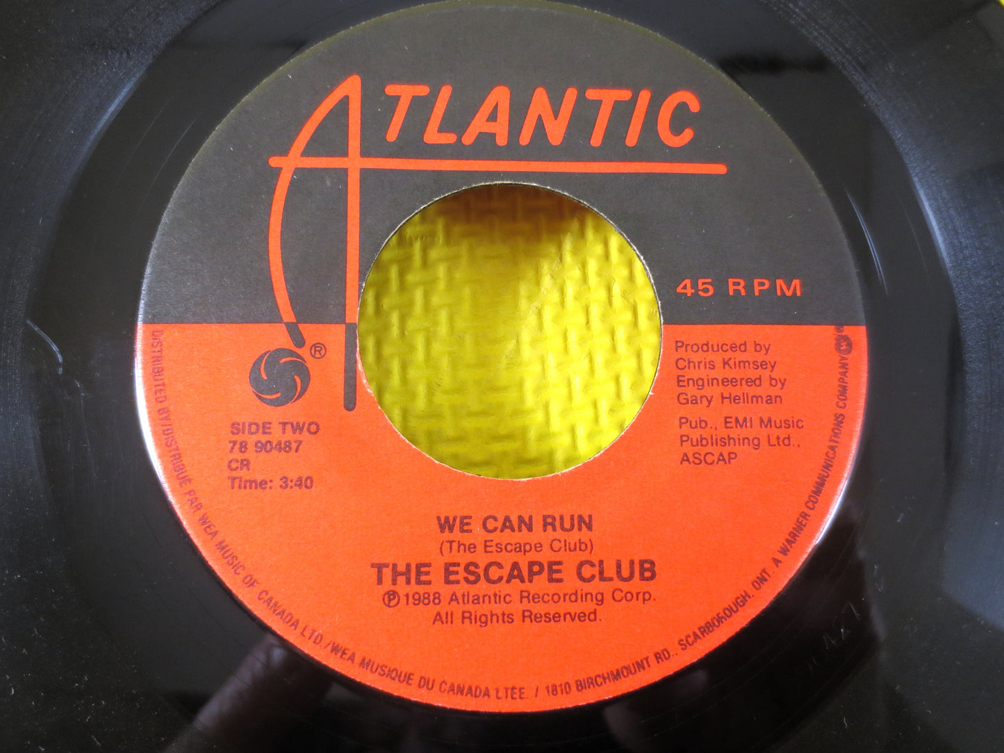 Wild WILD West, The ESCAPE Club, 45 Rpm Records, Wild Wild West 45rpm, Wild Wild West Song, Escape Club Record, Juke Box Record, 1988 Record