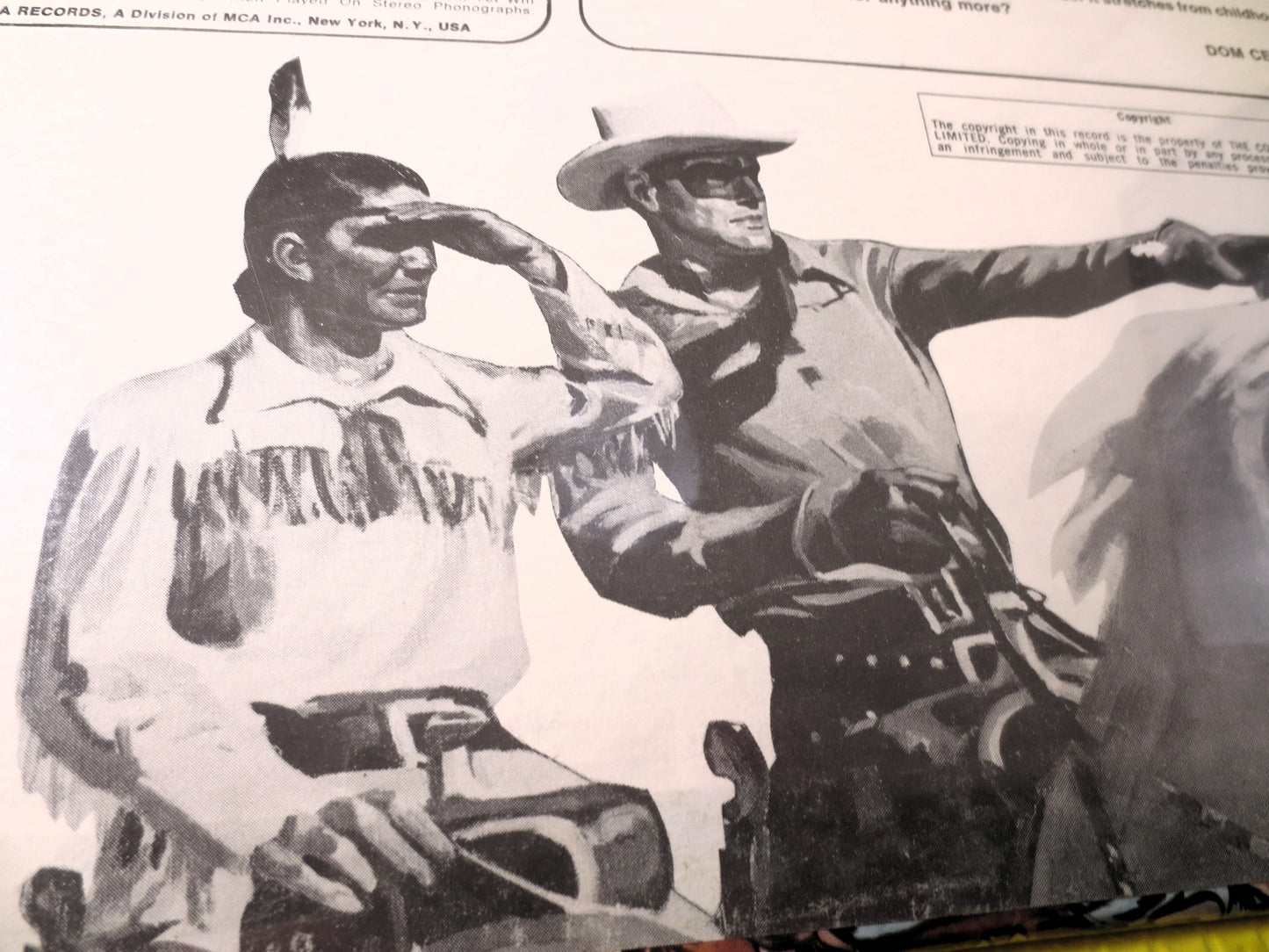 The LONE RANGER, Factory SEALED, Lone Ranger Record, Lone Ranger Album, Novelty Records, Lone Ranger Lp, Tv lp, Vintage Records, 1969 Record