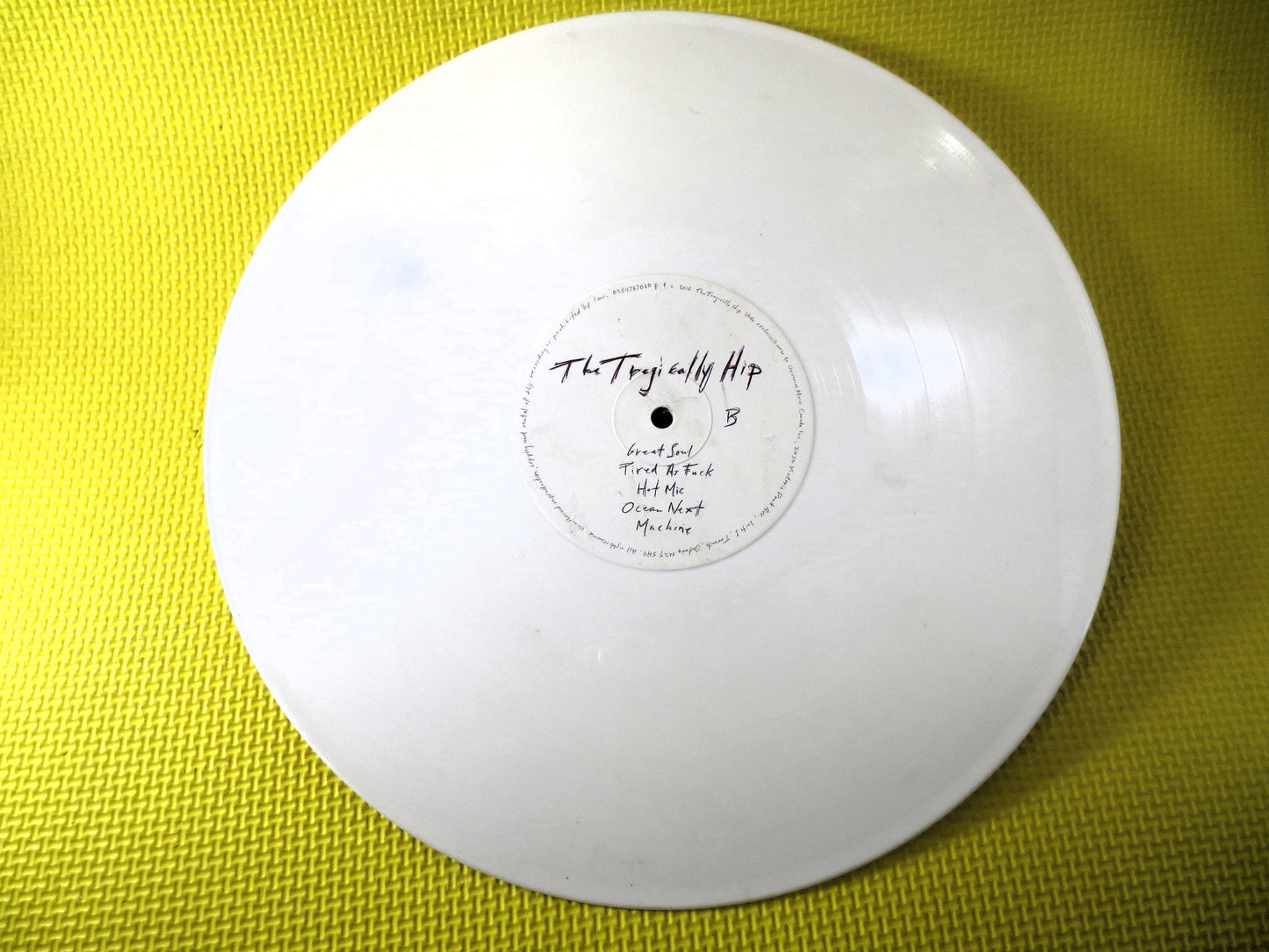 The TRAGICALLY Hip, Man MACHINE Poem, TRAGICALLY Hip Album, Tragically Hip Vinyl, Tragically Hip Songs, Tragically Hip Lp, Rock Record, Lps