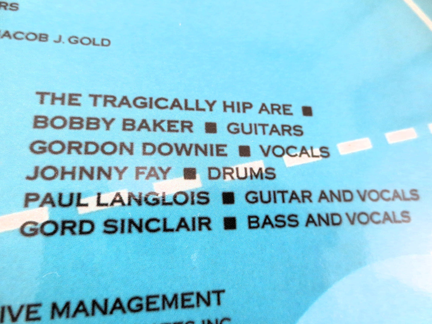 The TRAGICALLY Hip, DEBUT Record, TRAGICALLY Hip Album, Tragically Hip Vinyl, Tragically Hip Songs, Tragically Hip Lp, Rock Record, 2016 Records