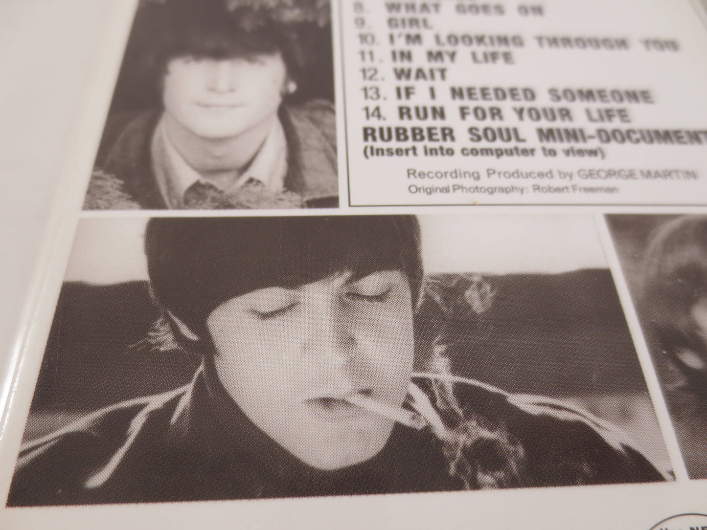 The BEATLES, RUBBER SOUL, The Beatles Cd, The Beatles Album, The Beatles Music, The Beatles Hits, John Lennon Cd, Vintage Cd's, Ringo Starr