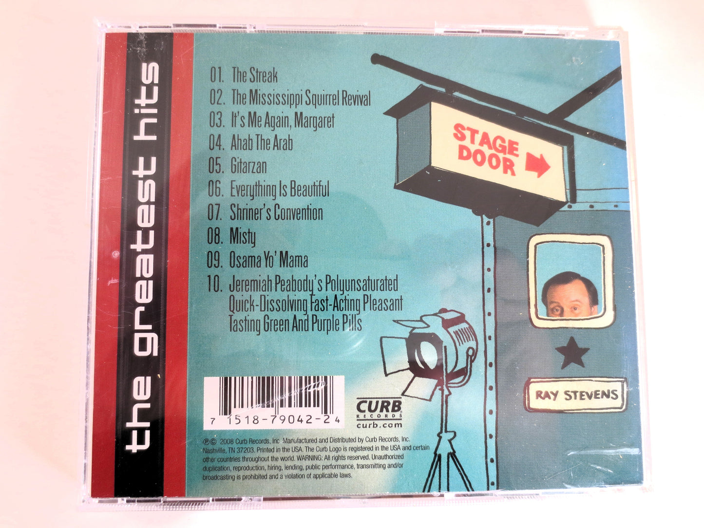 RAY STEVENS, GREATEST Hits, Ray Stevens Cd, Comedy Cd, Novelty Cd, Ray Stevens Hits, Ray Stevens Songs, Comedy Compact Disc, Vintage Cd, Cd