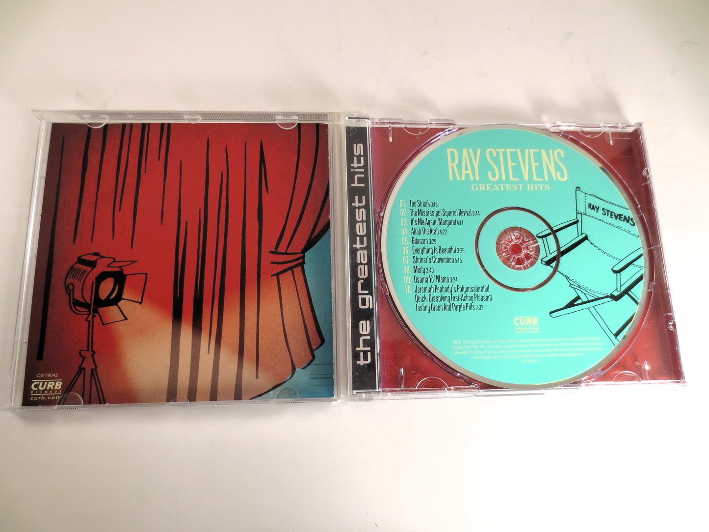 RAY STEVENS, GREATEST Hits, Ray Stevens Cd, Comedy Cd, Novelty Cd, Ray Stevens Hits, Ray Stevens Songs, Comedy Compact Disc, Vintage Cd, Cd