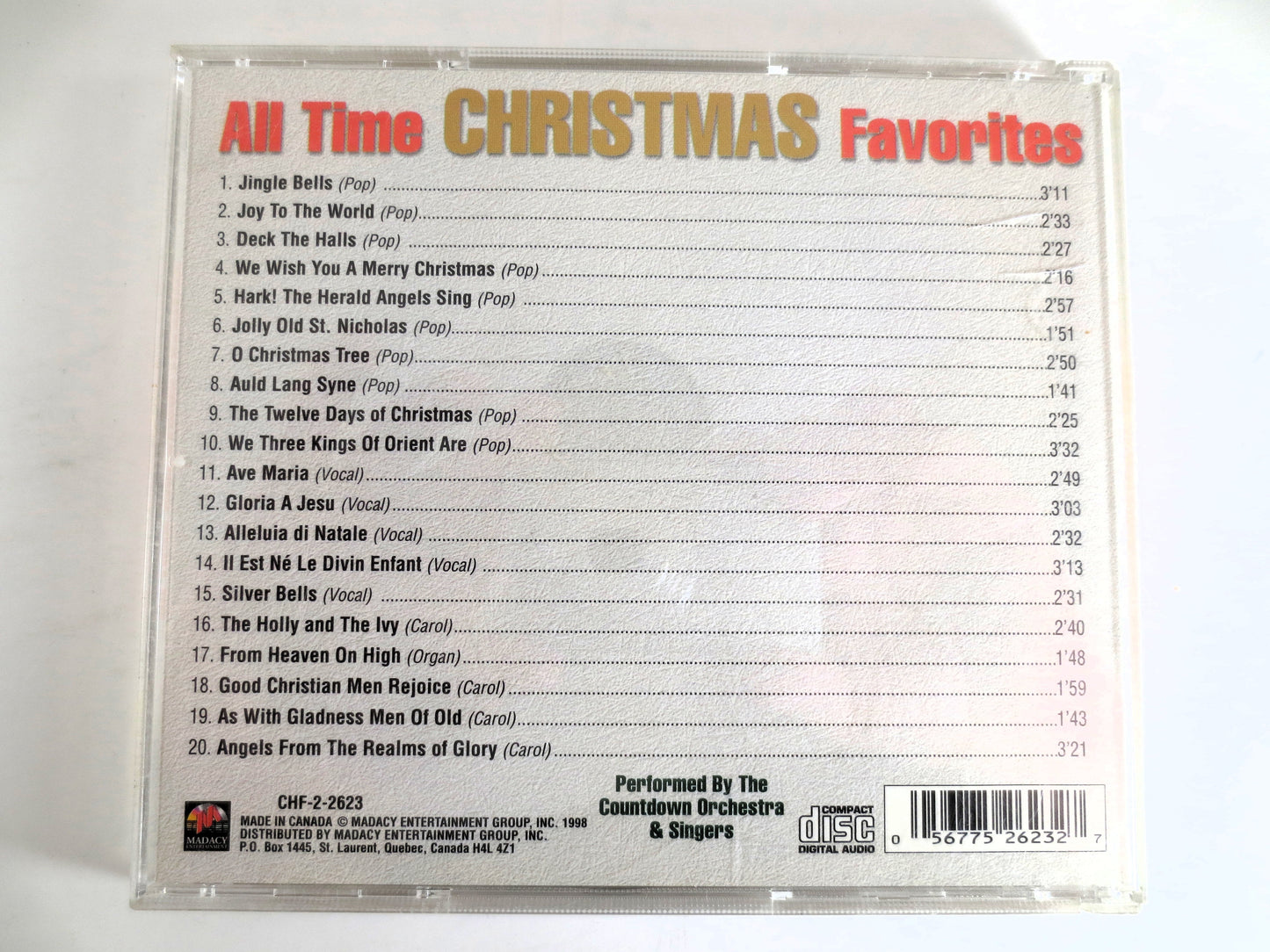 All Time CHRISTMAS FAVORITES, Carols, Christmas Album, Christmas Carols, Christmas Hymns, Choirs, Christmas Cd, Vintage Cd, Christmas Music