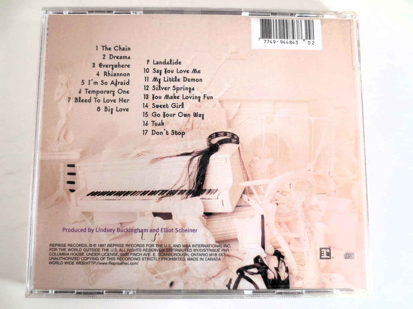 FLEETWOOD MAC, The DANCE, Fleetwood Mac Cd, Fleetwood Mac Lp, Rock Cd, Fleetwood Mac Hits, Classic Rock Cd, Vintage Cd's, 1997 Compact Discs