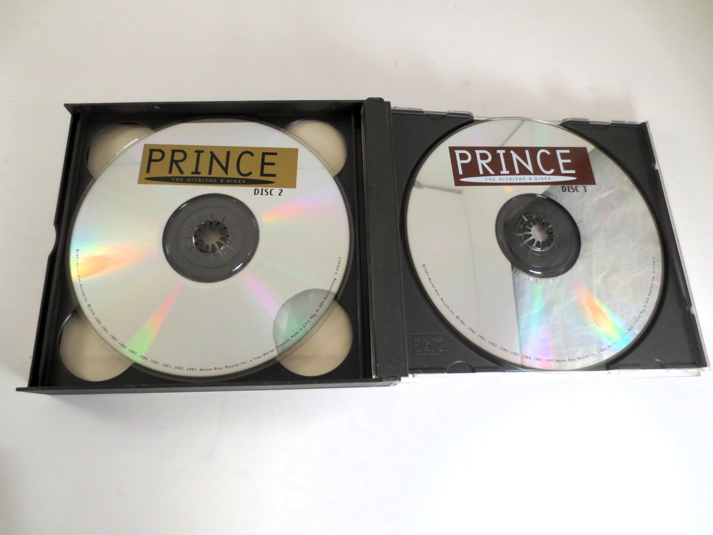 PRINCE, The Hits / The B-Sides, Prince Cd, Prince Music, Prince Songs, Funk Music Cd, Disco Cd, Pop Music Cd, Vintage Cd, 1993 Compact Discs