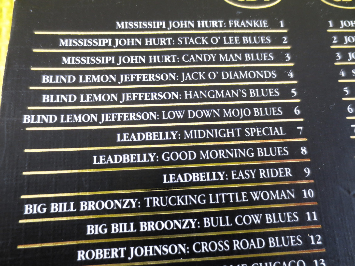 The BLUES, GOLD Collection DOUBLE Cd, Blues Cd, Muddy Waters Cd, Muddy Waters Album, Blues Music Cd, Blues Guitar Cd, 1994 Compact Disc