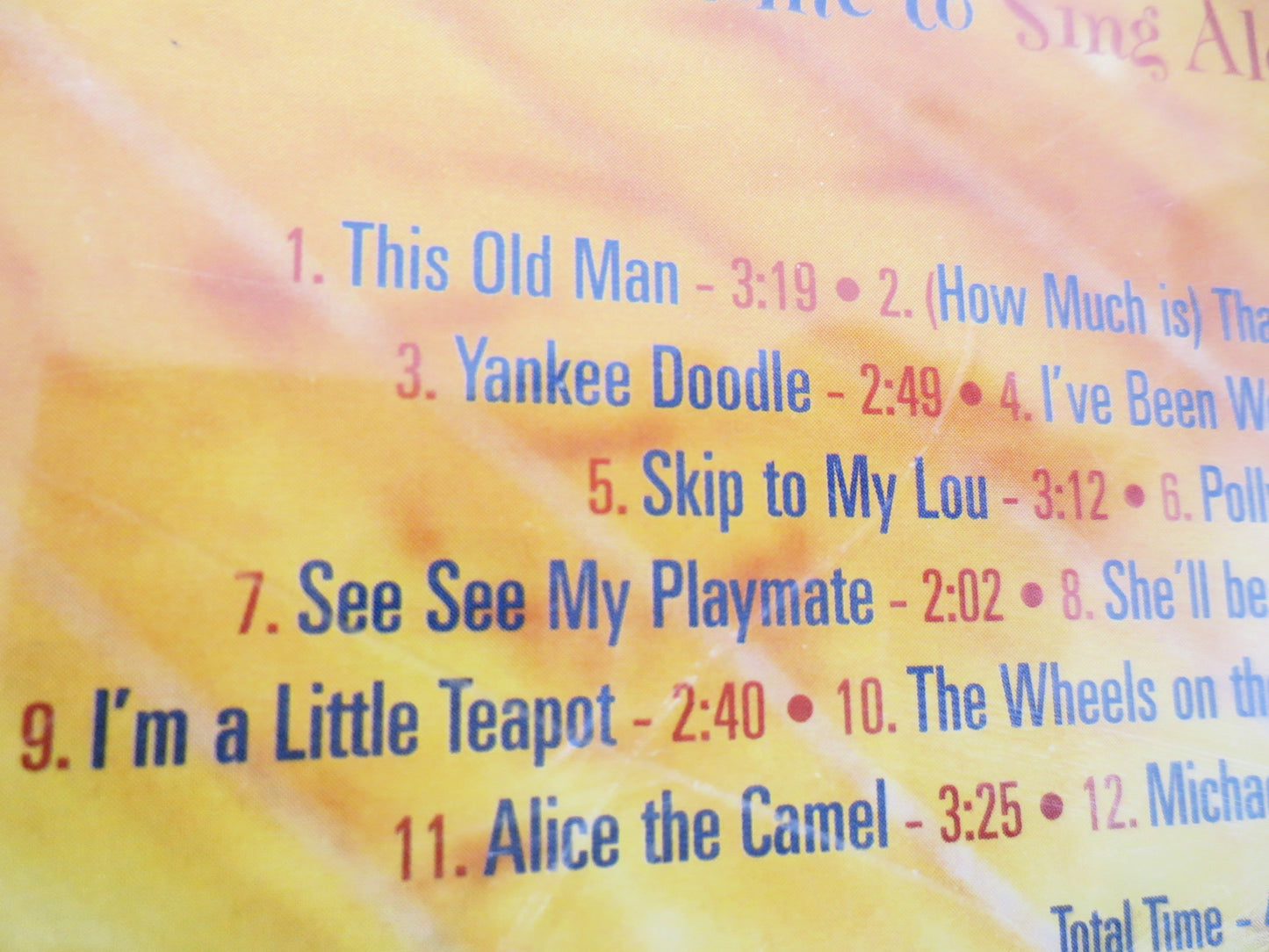 SING ALONG Again, KIDS Cd, Toddler Cd, Kids Compact Disc, Childrens Cd, Childrens Music, Kids Music Cd, Baby Cd, Kids Music Cd, Cds, 2000 Cd