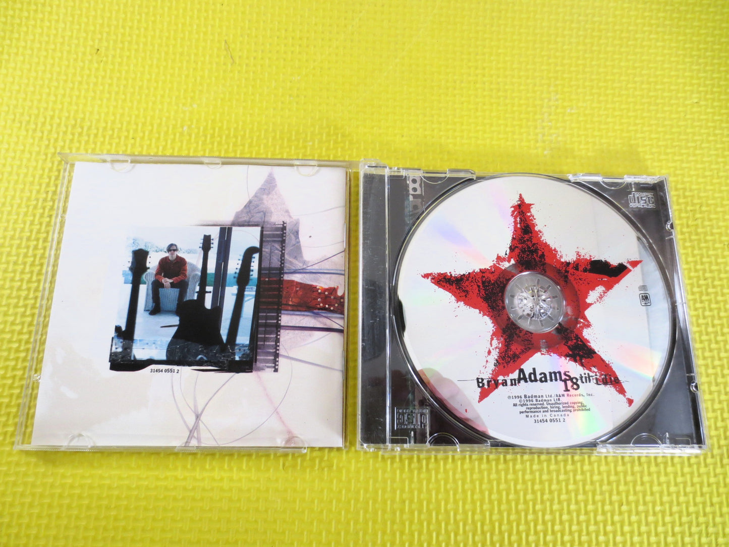 BRYAN ADAMS, 18 Til I Die, Bryan Adams Cd, Rock Cd, Bryan Adams Hits, Bryan Adams Lp, Classic Rock Cd, Vintage Rock, Vintage Cd's, 1996 Cd's