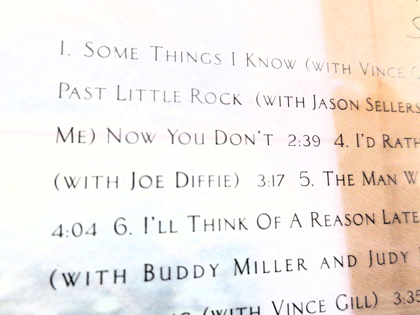 LEE ANN WOMACK, Some Things I Know, Lee Ann Womack Cd, Lee Ann Womack Album, Lee Ann Womack Hits, Country Cd, Vintage Cd, 1998 Compact Disc