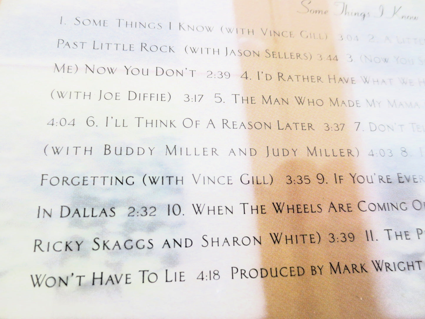 LEE ANN WOMACK, Some Things I Know, Lee Ann Womack Cd, Lee Ann Womack Album, Lee Ann Womack Hits, Country Cd, Vintage Cd, 1998 Compact Disc