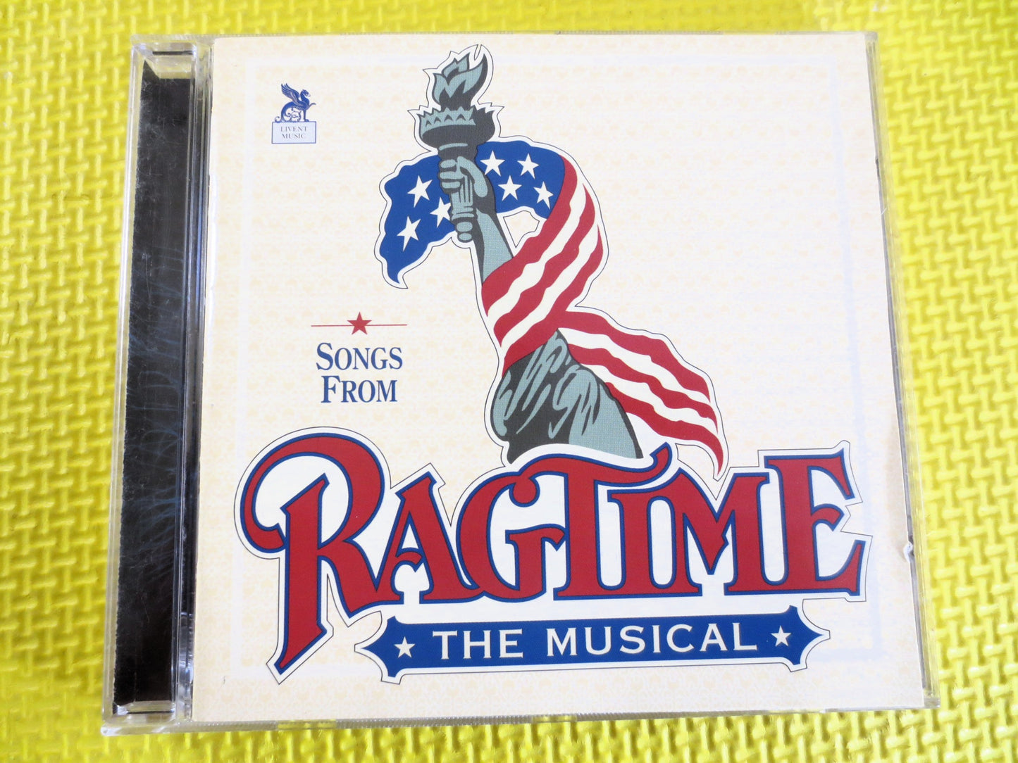 RAGTIME, The MUSICAL, RAGTIME Movie Cd, Ragtime Music Cd, Ragtime Cd, Ragtime Music Cd, Ragtime Albums, Jazz Cd, Cds, 1996 Compact Disc