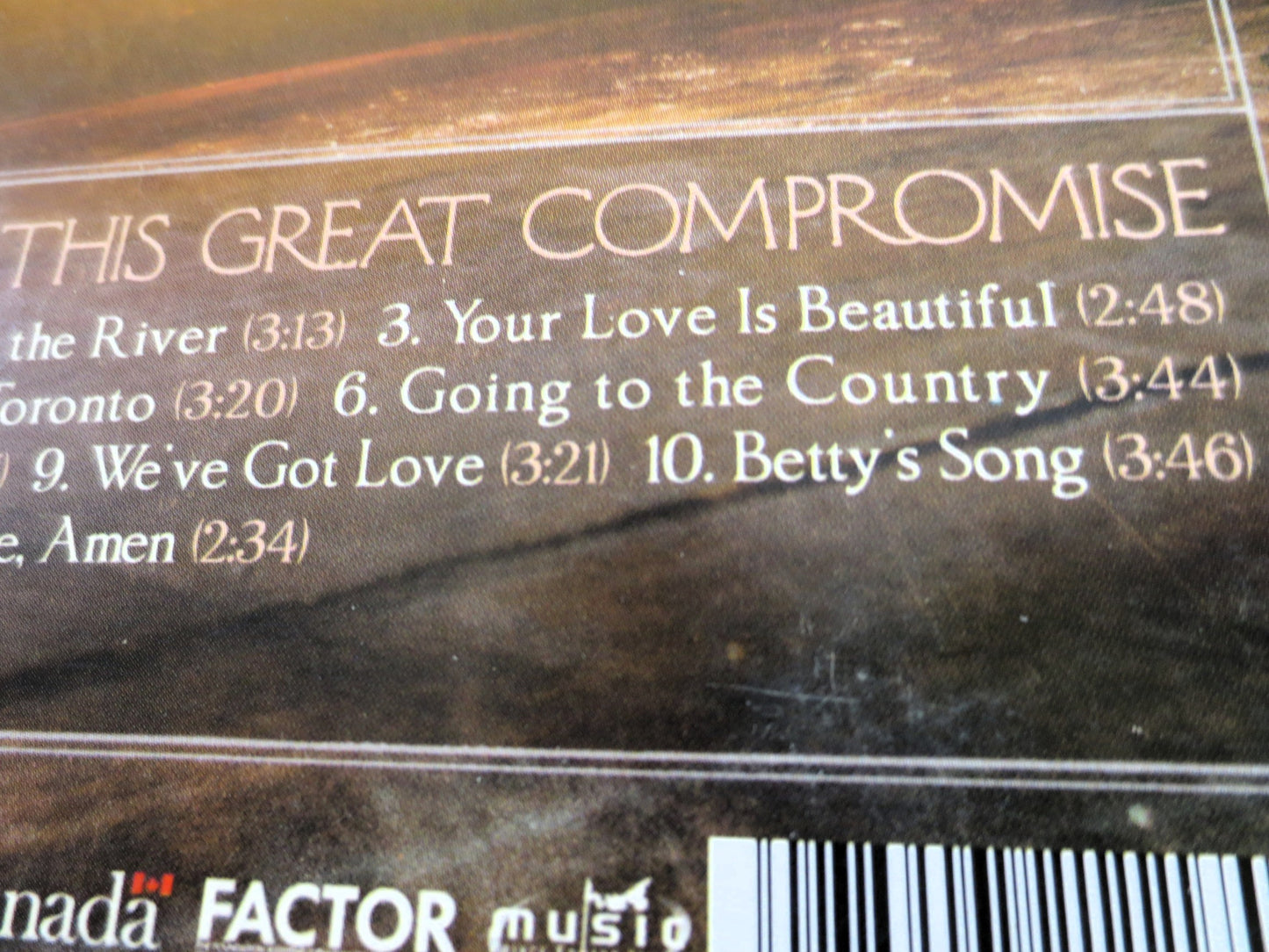 ASHLEY CONDON, Great COMPROMISE, Ashley Condon Cd, Country Music Cd, Ashley Condon Album, Ashley Condon Music, 2005 Compact Disc