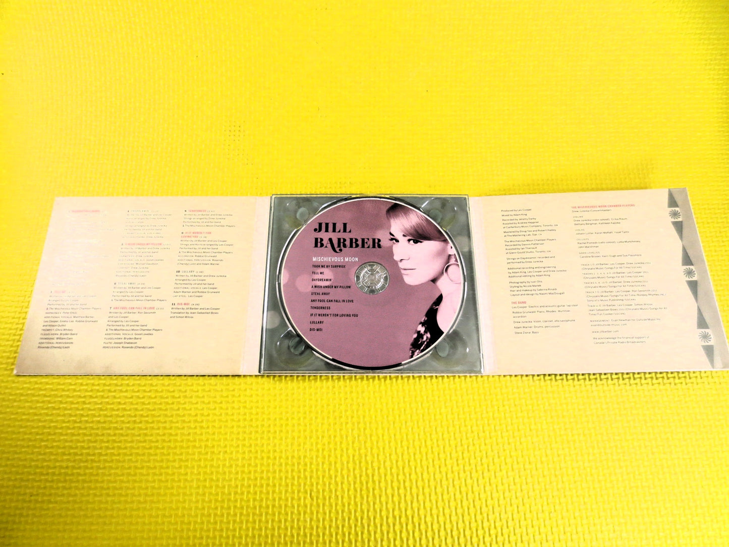 JILL BARBER, MISCHIEVOUS Moon, Jill Barber Cd, Lounge Music Cd, Jazz Music Cds, Jazz Cd, Jill Barber Album, 2011 Compact Disc
