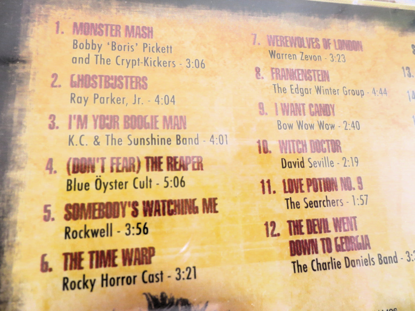 HALLOWEEN PARTY, MONSTER Mix, Horror Songs, Halloween Cd, Halloween Music, Halloween Song, Halloween Compact Disc, Halloween Cd