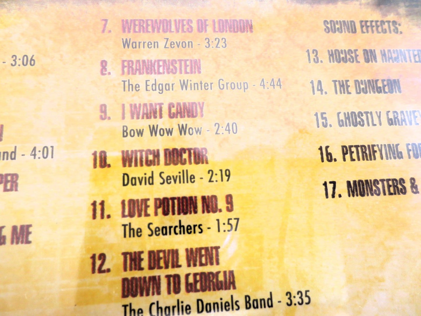 HALLOWEEN PARTY, MONSTER Mix, Horror Songs, Halloween Cd, Halloween Music, Halloween Song, Halloween Compact Disc, Halloween Cd