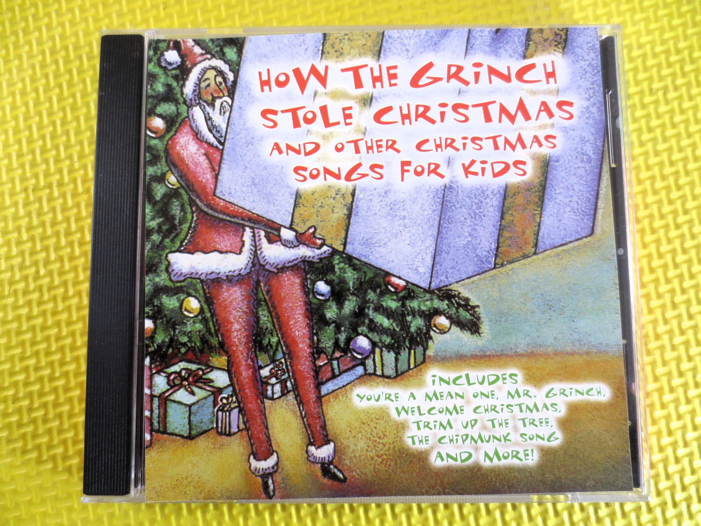 How the GRINCH Stole CHRISTMAS, CHILDRENS Cd, Christmas For Kids, Kids Cd, Christmas Music Cd, Kids Christmas Cd, Kids Christmas Music Cd