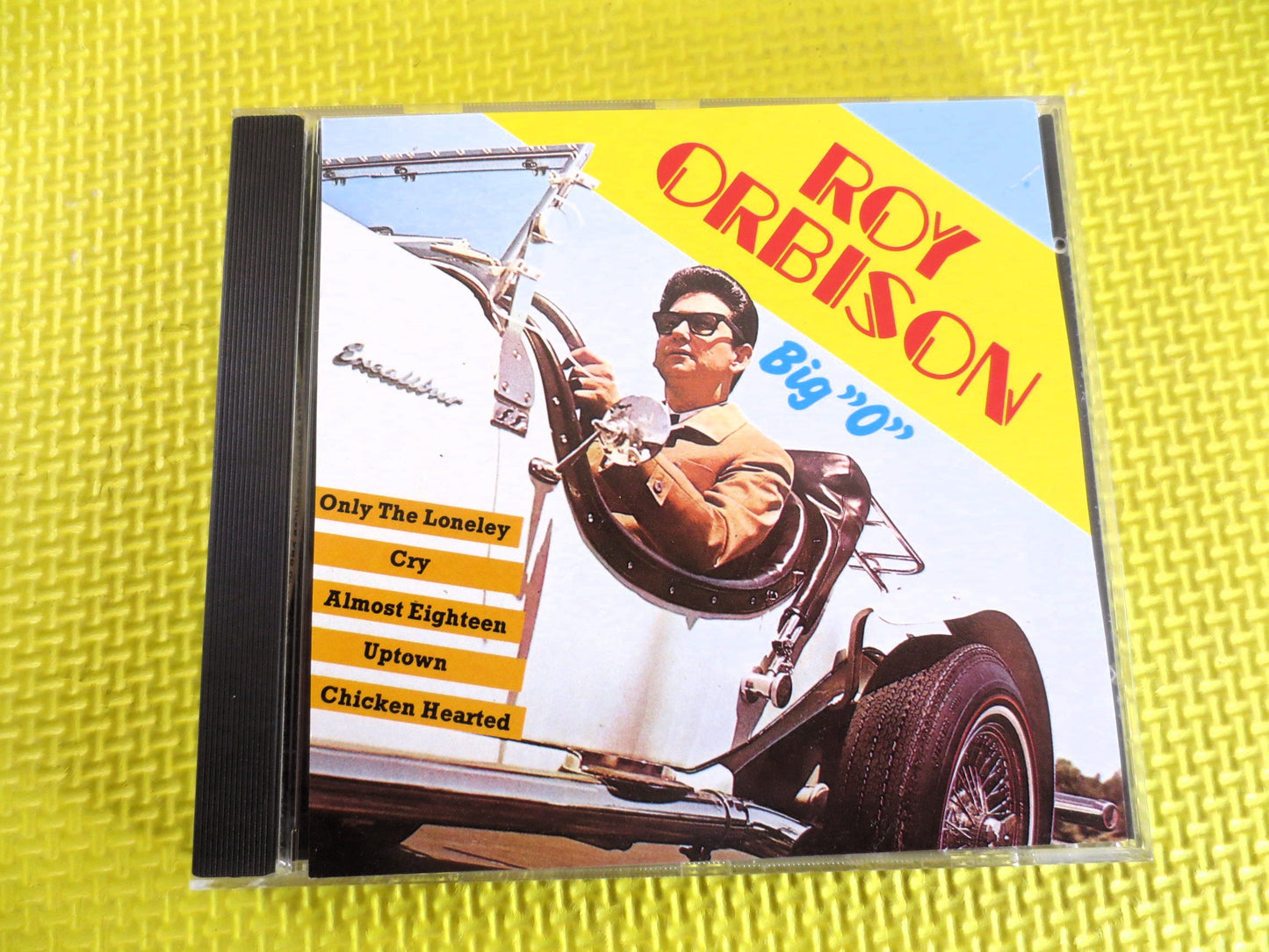 ROY ORBISON, Big "O", GREATEST Hits, Pop Cd, Roy Orbison Cd, Roy Orbison Songs, Roy Orbison Album, Roy Orbison Lp, Cds, 1985 Compact Disc