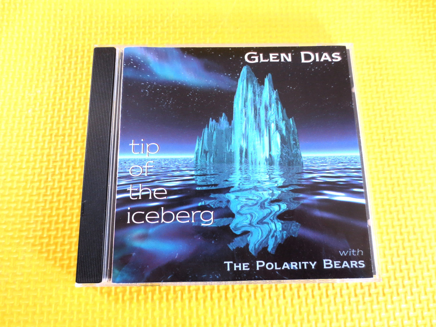 GLEN DIAS, Tip of the ICEBERG, Glen Dias Cd, Glen Dias Album, Glen Dias Song, Glen Dias Music, Glen Dias Hits, Vintage Cd, 1998 Compact Disc