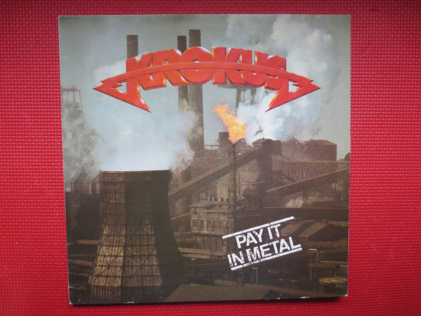 KROKUS, Pay it in METAL, KROKUS Albums, Krokus Record, Krokus Lp, Heavy Metal Record, Hard Rock Record, Vinyl, 1978 Records