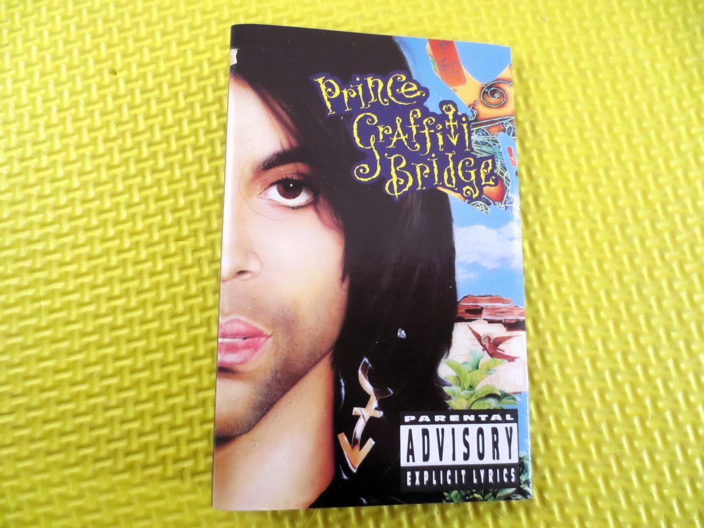 PRINCE, GRAFFITI BRIDE, Prince Tape, Prince Album, Tape Cassette, Prince Cassette, Prince Hits, Cassette Music, Cassette Tape, 1990 Cassette
