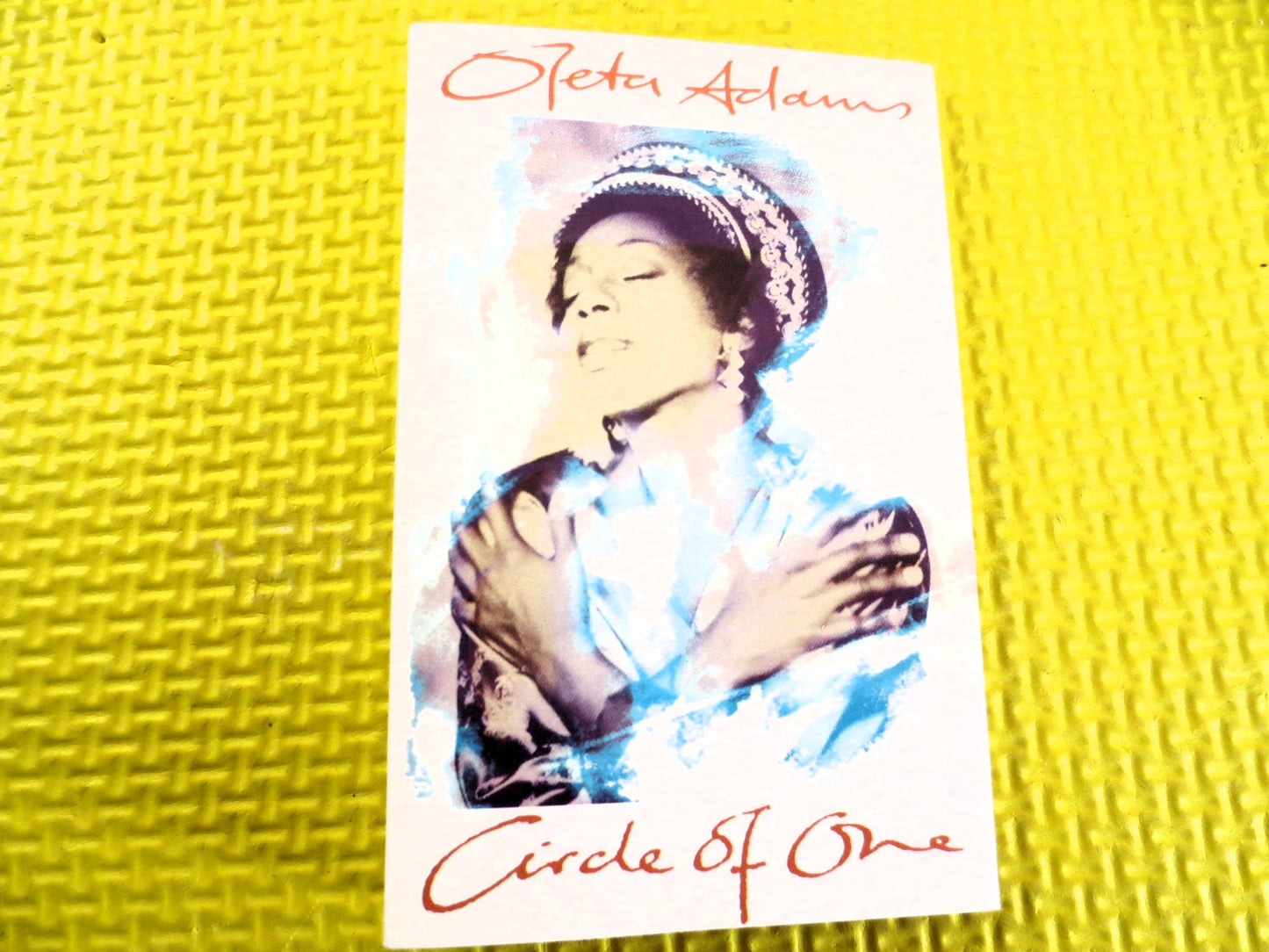 OLETA ADAMS, CIRCLE of One, Oleta Adams Tape, Oleta Adams Album, Oleta Adams Music, Tape Cassette, Jazz Tape, 1990 Cassette