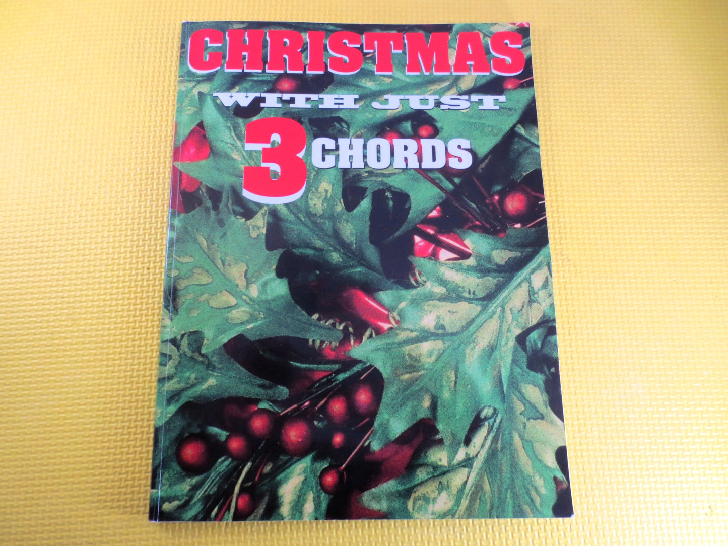 Vintage Books, CHRISTMAS with 3 CHORDS, Sheet Music, Music Books, Christmas Books, Christmas Music, Christmas Songs, Guitar Music Book