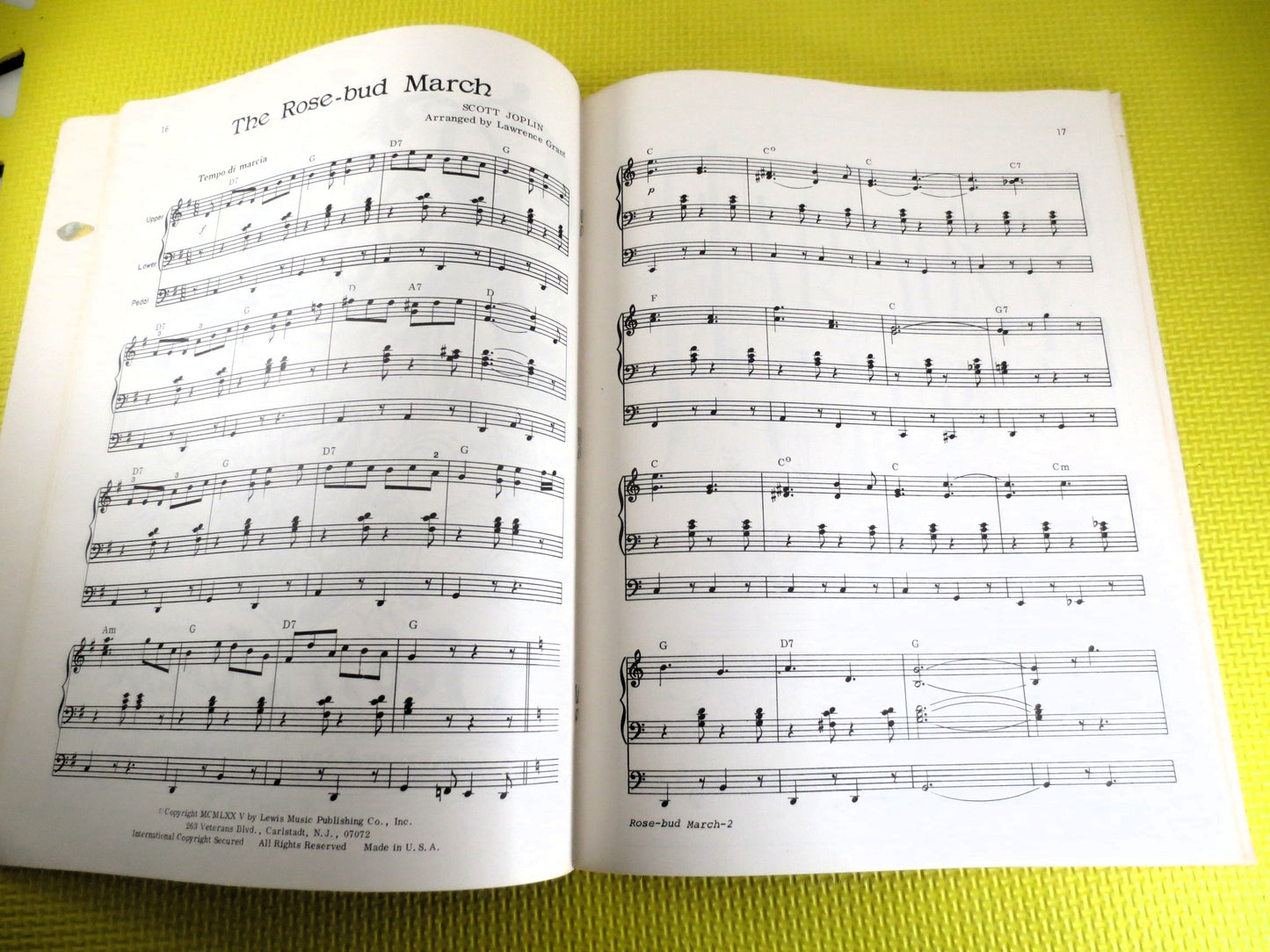 SHEET Music Book, SCOTT JOPLIN, Sheet Music, Ragtime Music Book, Music Books, Classic Song Book, Books, Music Songbook, Tin Pan Alley Song
