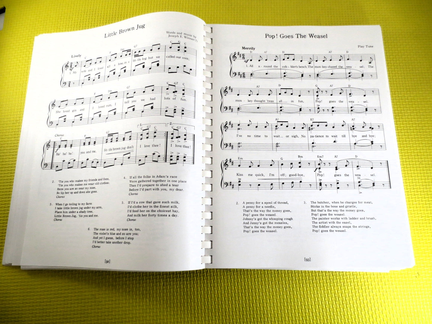 SHEET Music Book, SONGS of the AMERICAN People, Sheet Music, Music Books, Classic Song Book, Books, Music Songbook, Tin Pan Alley Song