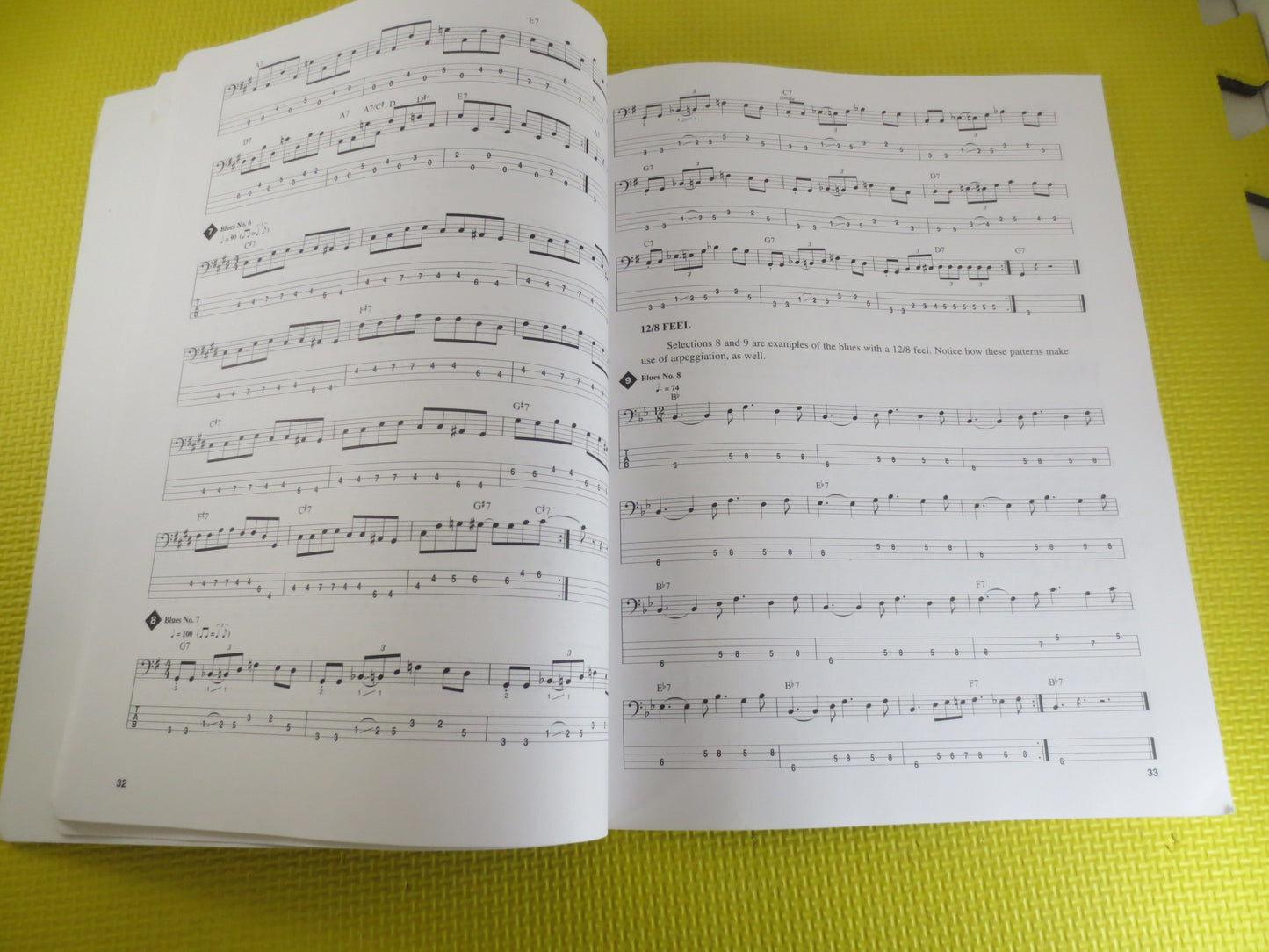 SHEET Music Book, BLUES BASS, Method, Sheet Music, Music Books, Bass Book, Bass Music Books, Music Songbook, Vintage Music Book, Songbook