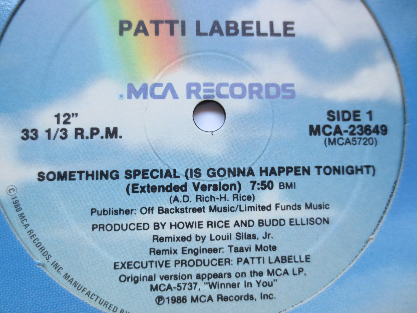 PATTI LABELLE, Something SPECIAL, Patti Labelle Record, Patti Labelle Ep, Funk Album, Soul Record, Funk Record, 1986 Record