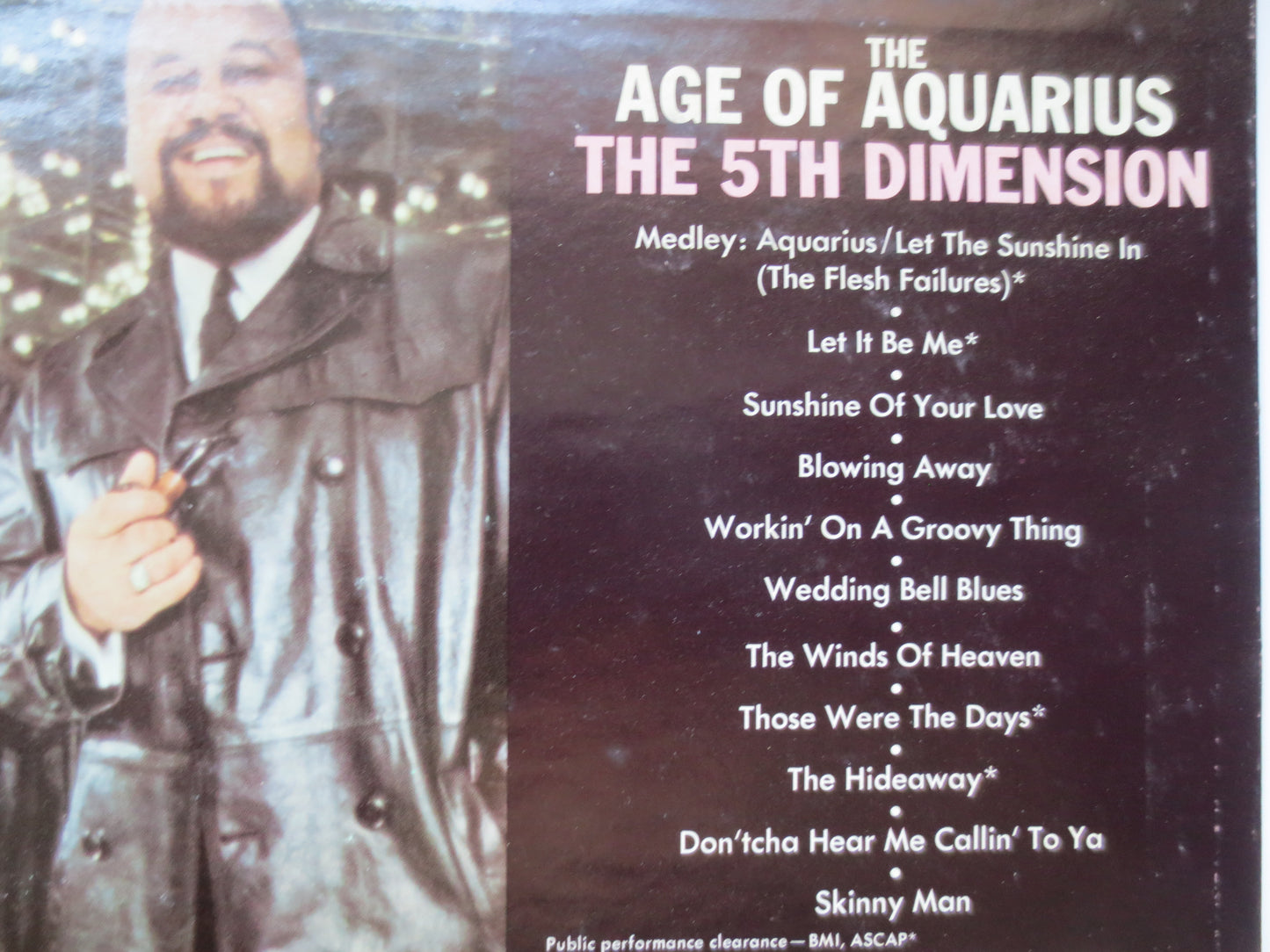 The 5th DIMENSION, The AGE of AQUARIUS, Pop Record, Vintage Vinyl, Record Vinyl, Record, Vinyl Record, Vinyl, 1969 Records