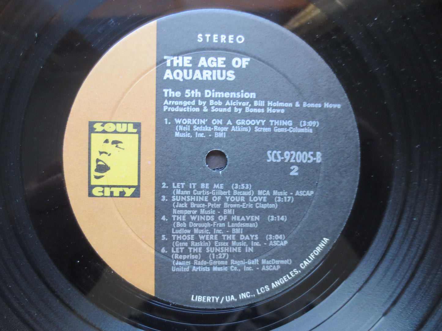 The 5th DIMENSION, The AGE of AQUARIUS, Pop Record, Vintage Vinyl, Record Vinyl, Record, Vinyl Record, Vinyl, 1969 Records