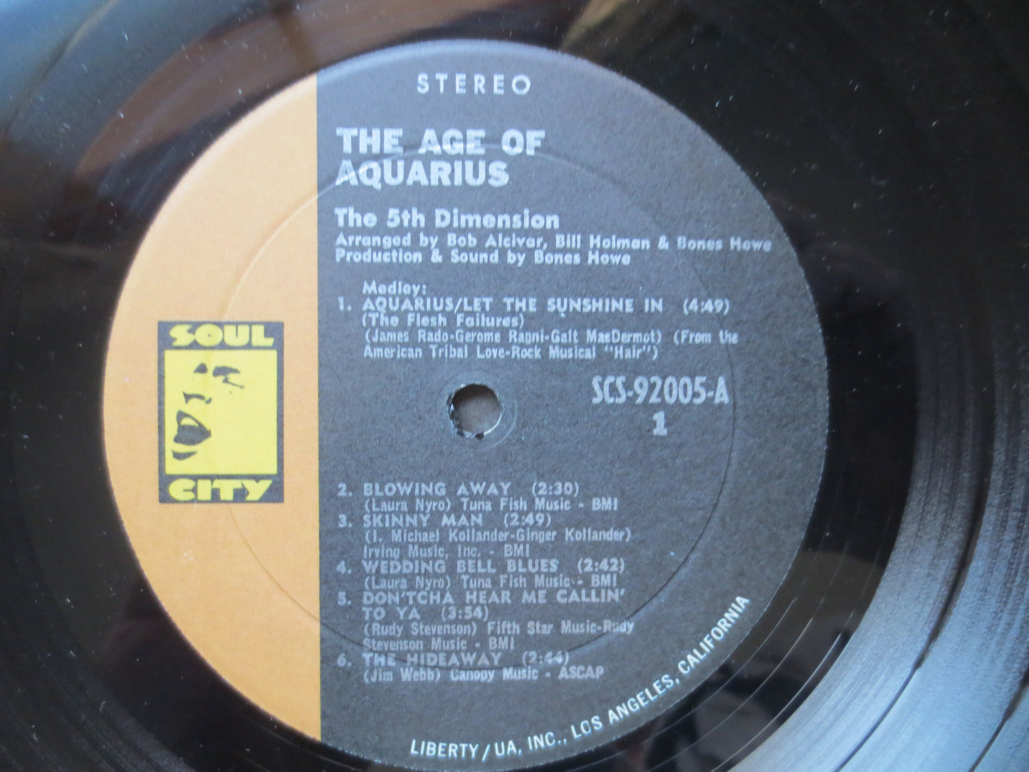 The 5th DIMENSION, The AGE of AQUARIUS, Pop Record, Vintage Vinyl, Record Vinyl, Record, Vinyl Record, Vinyl, 1969 Records