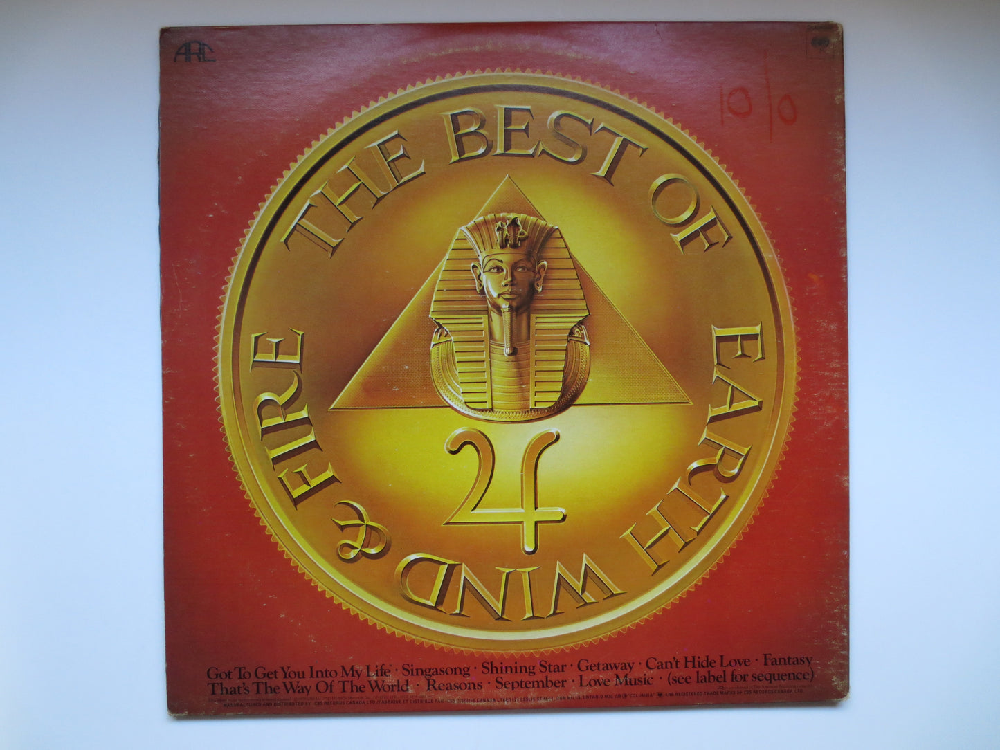 EARTH WIND and FIRE, Best of Record, Vintage Vinyl, Record Vinyl, Records, Vinyl Records, Soul Records, Vinyl, 1978 Records