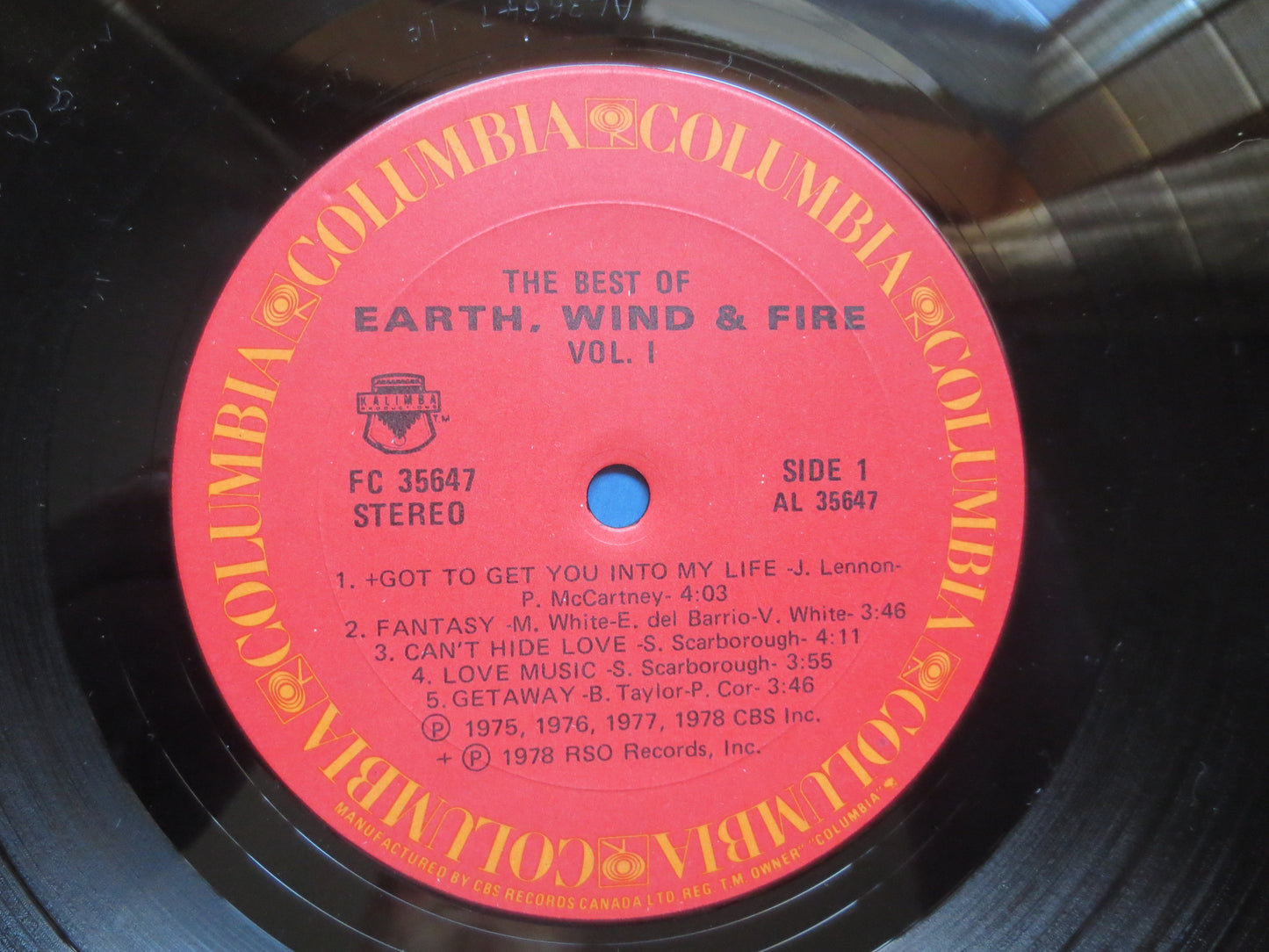 EARTH WIND and FIRE, Best of Record, Vintage Vinyl, Record Vinyl, Records, Vinyl Records, Soul Records, Vinyl, 1978 Records