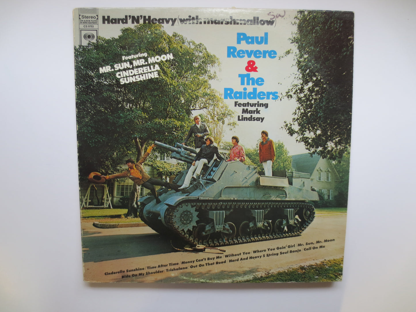 PAUL REVERE, and the RAIDERS, Mark Lindsay, Hard and Heavy, Paul Revere Record, Paul Revere Album, Rock Album, 1969 Records