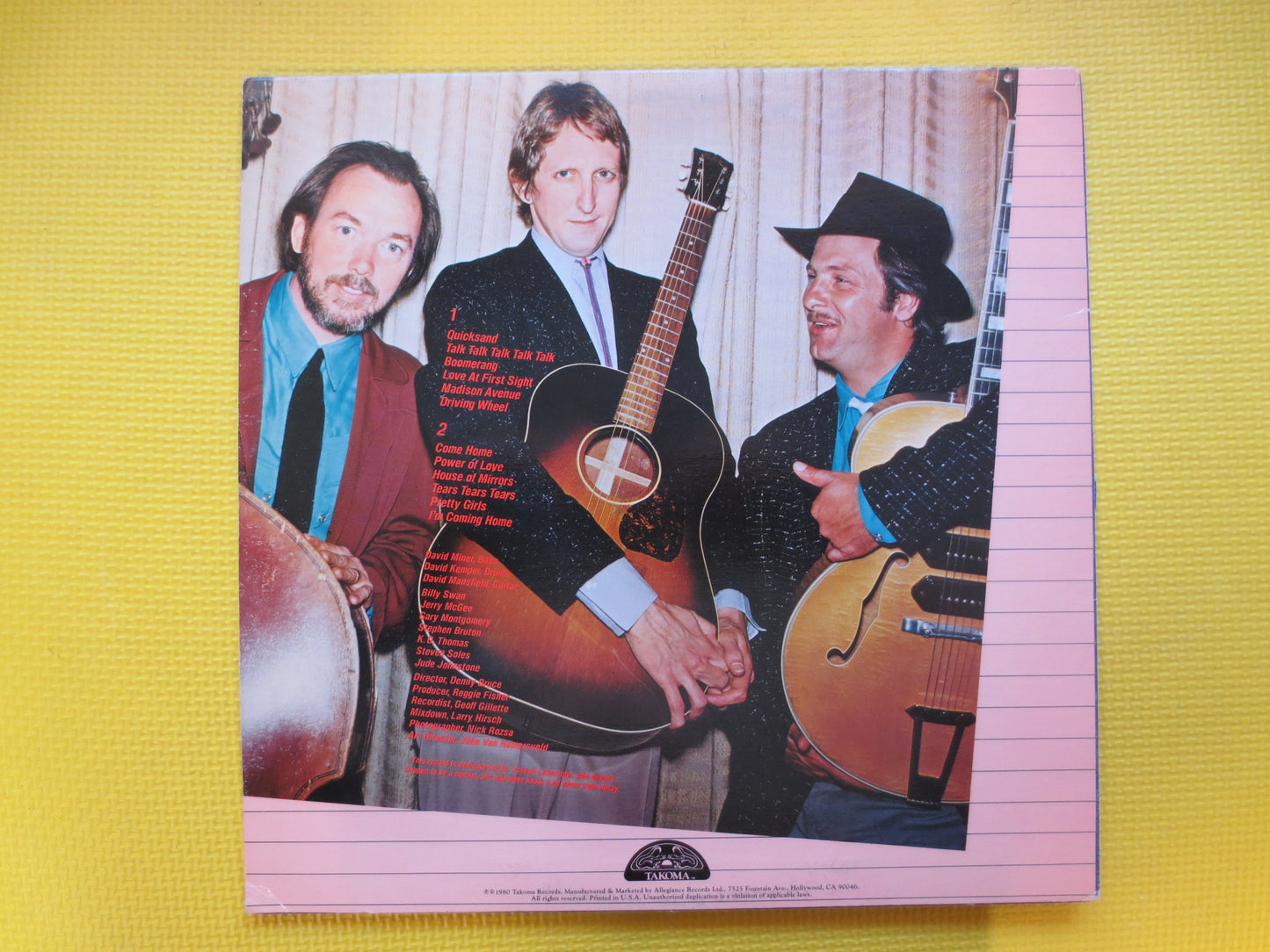 Vintage Records, T-BONE BURNETT, TRUTH Decay, T-Bone Burnett Record, T-Bone Burnett Album, T-Bone Burnett Lp, Rock Record, Lps, 1980 Records