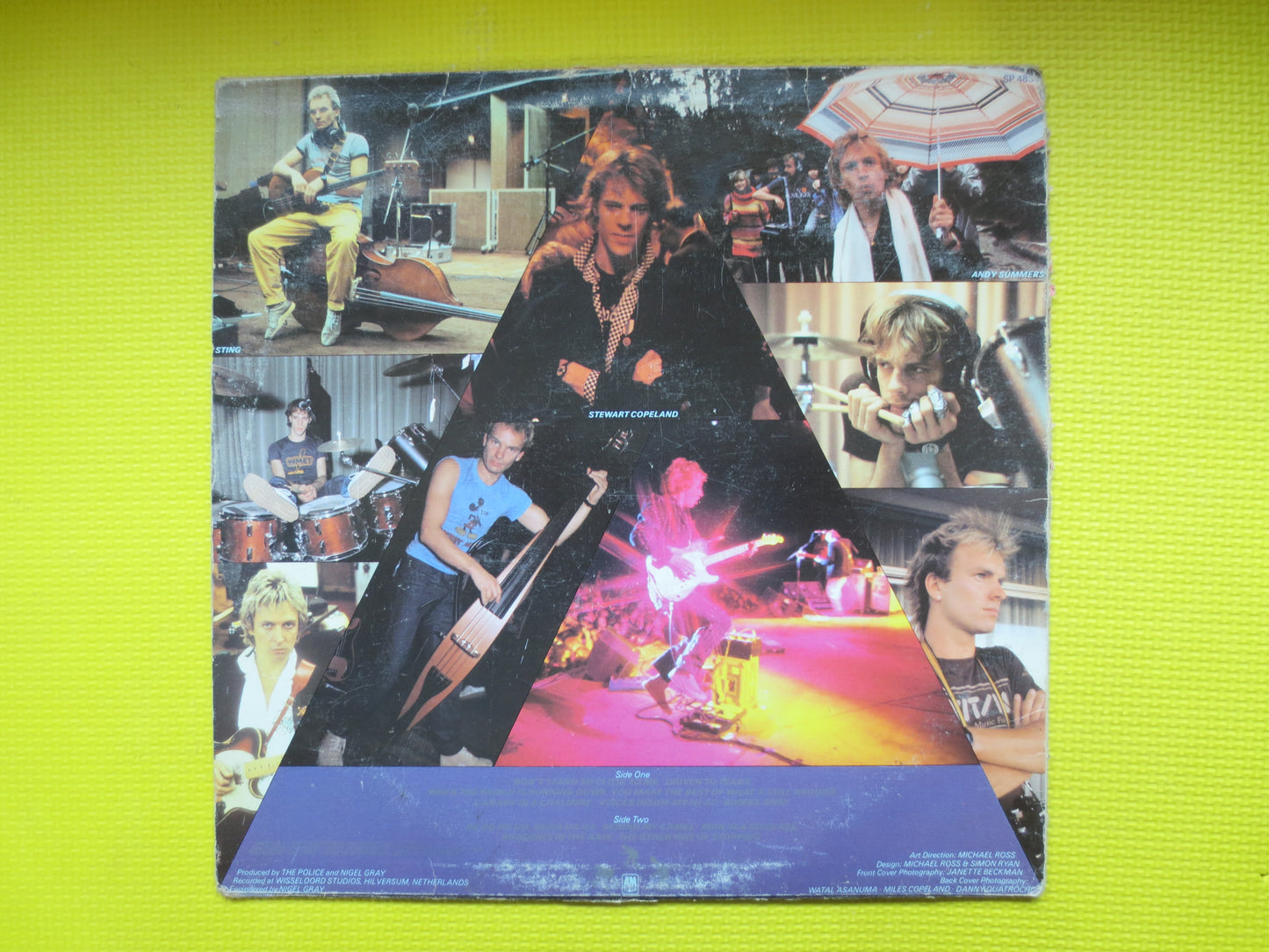 The POLICE, ZENYATTA Mondatta, The POLICE Record, The Police Album, The Police Lp, Rock Record, New Wave Lp, 1980 Record