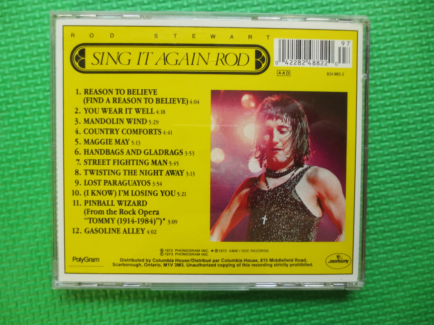 ROD STEWART, SING It Again Rod, Rod Stewart Cd, Rod Stewart Lp, Rock Album, Rod Stewart Music, Rock Cd, Cds, 1985 Compact Disc