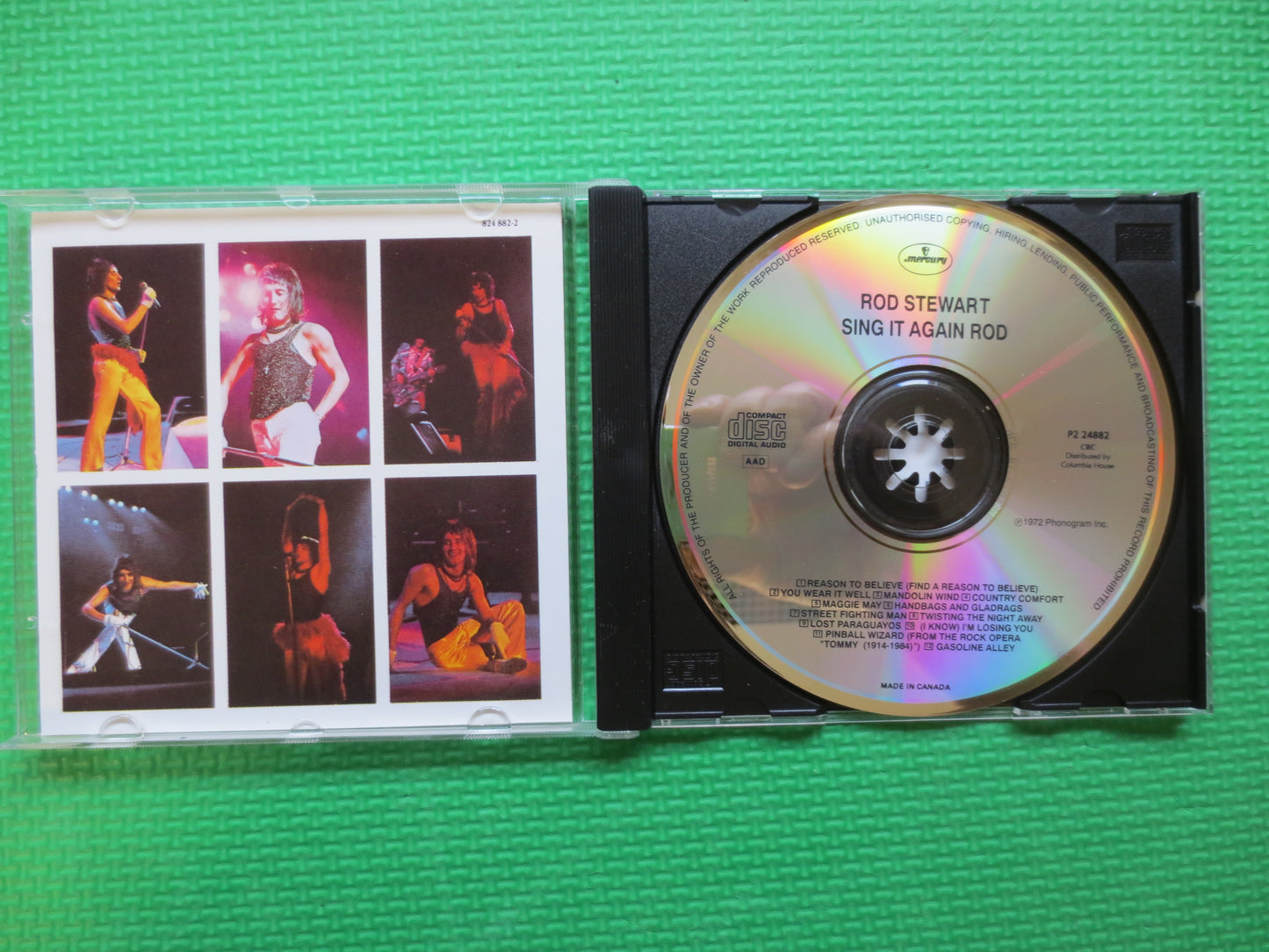 ROD STEWART, SING It Again Rod, Rod Stewart Cd, Rod Stewart Lp, Rock Album, Rod Stewart Music, Rock Cd, Cds, 1985 Compact Disc
